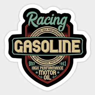 Racing Gasoline Sticker